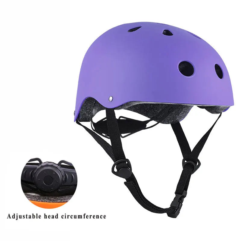 Casque de vélo polyvalent pour adulte et enfant - Skateboard, Roller, Escalade, Trottinette