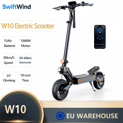 Trottinette Électrique W10 : Puissance et Autonomie
