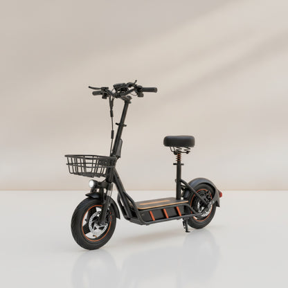 Trottinette Électrique FREEBOY H14 - Puissante 600W, Pneus 14 Pouces, Idéale Trajets & Courses