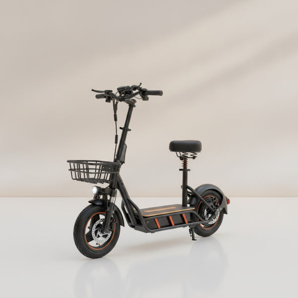Trottinette Électrique FREEBOY H14 - Puissante 600W, Pneus 14 Pouces, Idéale Trajets & Courses