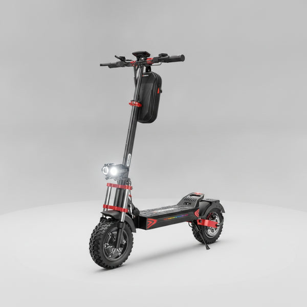 Trottinette Électrique Tout-Terrain IScooter iX8 12 Pouces - 2400W, 70km Autonomie, 60km/h