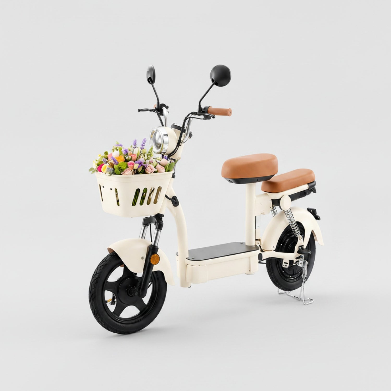 Trottinette Électrique iScooter Y16 City Grocery - 14 pouces, 1200W, Grande Autonomie 90-100 km