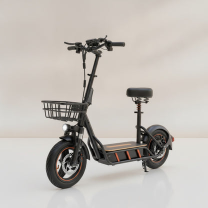 Trottinette Électrique FREEBOY H14 - Puissante 600W, Pneus 14 Pouces, Idéale Trajets & Courses