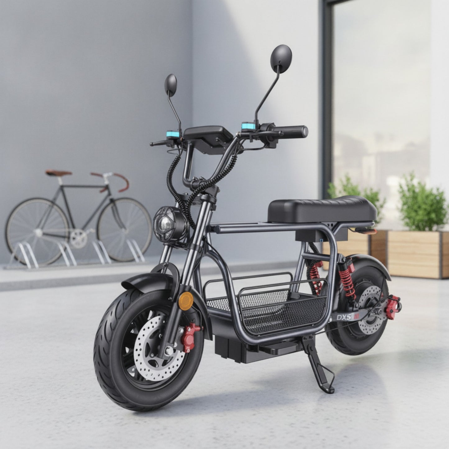 Trottinette Électrique iScooter DX5 - Puissance 1500W, Autonomie 72km, Roues 15" NFC