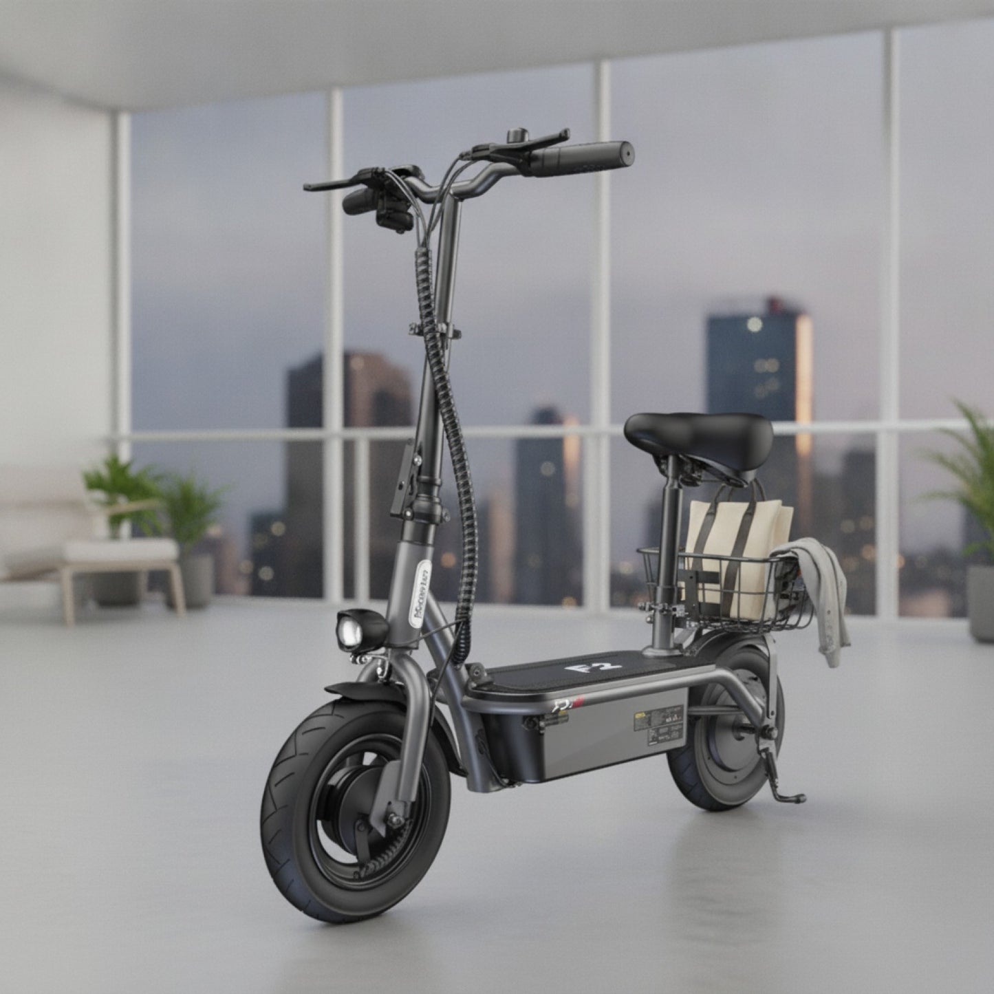 Trottinette Électrique iScooter F2 Pliable - Autonomie 30km, Vitesse 30km/h, 500W