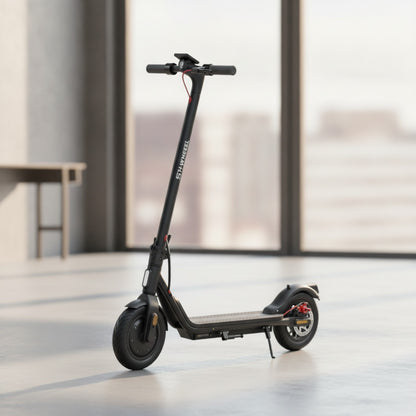 Trottinette Électrique 5TH WHEEL : 10" Pneus Pleins, 600W, 25 km/h, 30 km Autonomie, Clignotants