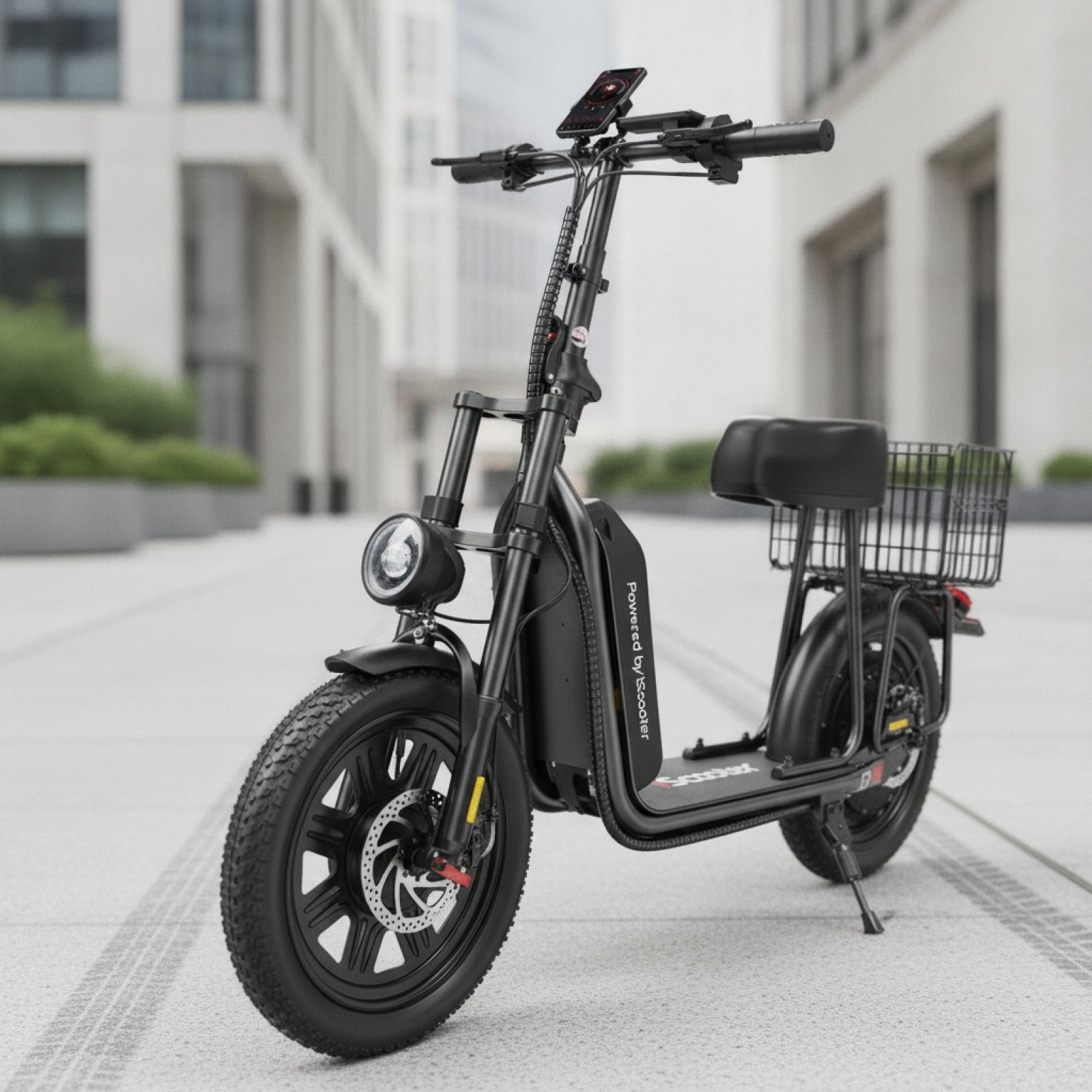 Trottinette Électrique iScooter F7 : 1000W, 45 km/h, 72 km Autonomie, Pneus 16" Tout-Terrain