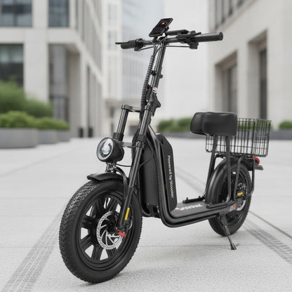 Trottinette Électrique iScooter F7 : 1000W, 45 km/h, 72 km Autonomie, Pneus 16" Tout-Terrain