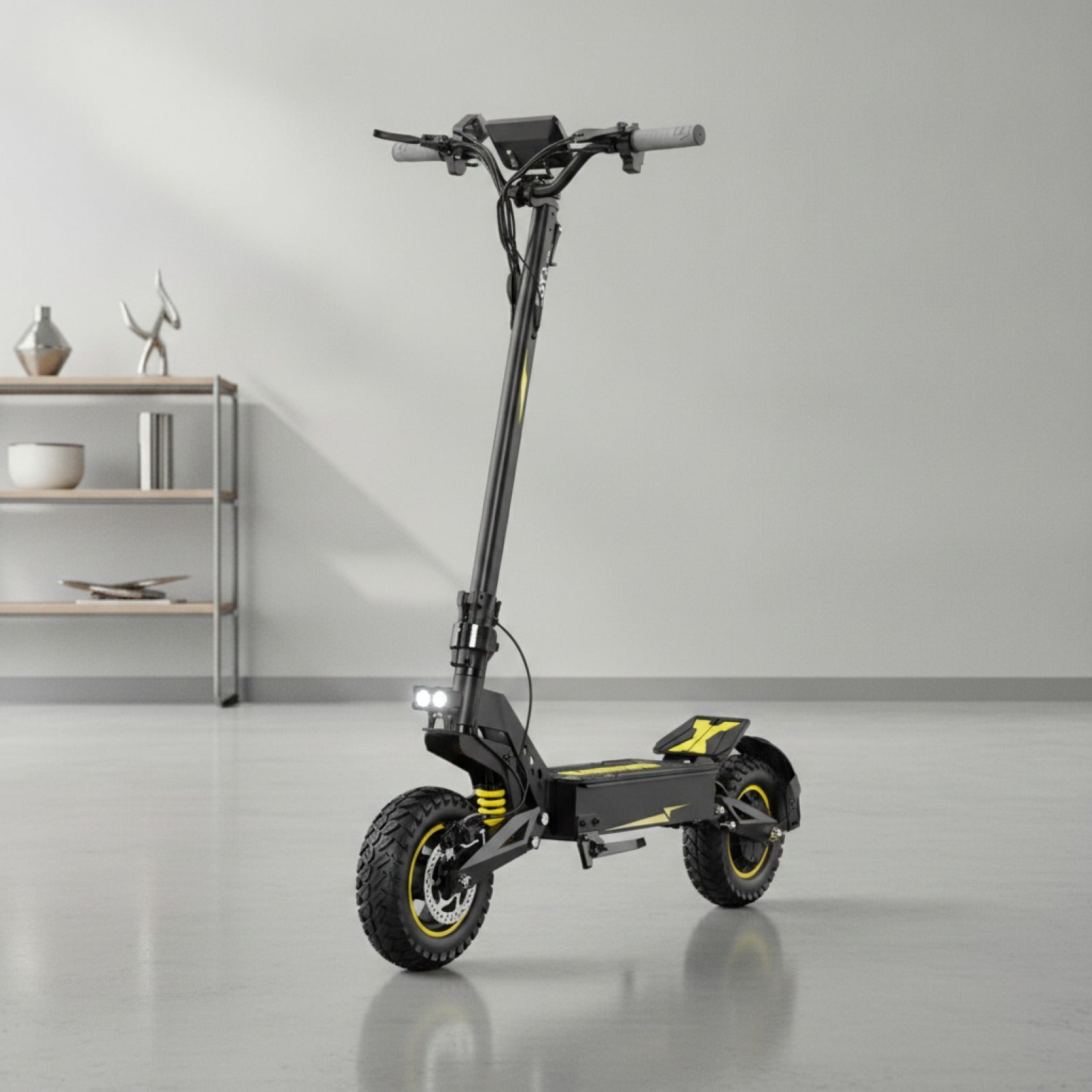 Trottinette Électrique Adulte OOTD T10 : 11" Tout-Terrain, 900W, Batterie 48V 13.5Ah, Affichage LED