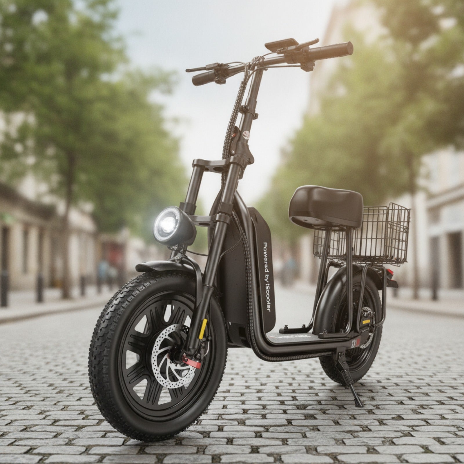 Trottinette Électrique iScooter F7 : 1000W, 45 km/h, 72 km Autonomie, Pneus 16" Tout-Terrain