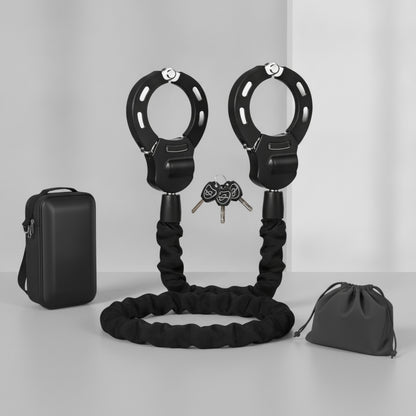 Antivol Vélo & Trottinette Électrique : Chaîne Haute Sécurité 90cm avec Sac