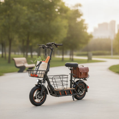 Trottinette Électrique FREEBOY H14 - Puissante 600W, Pneus 14 Pouces, Idéale Trajets & Courses