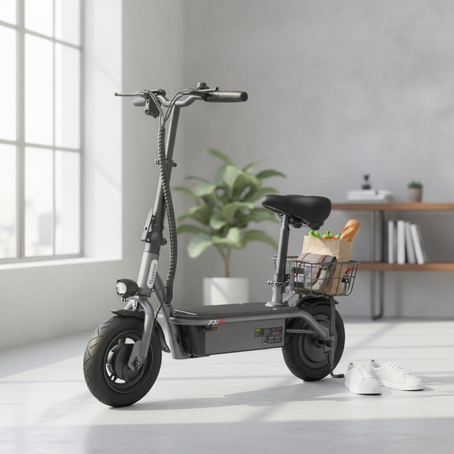 Trottinette Électrique iScooter F2 Pliable - Autonomie 30km, Vitesse 30km/h, 500W