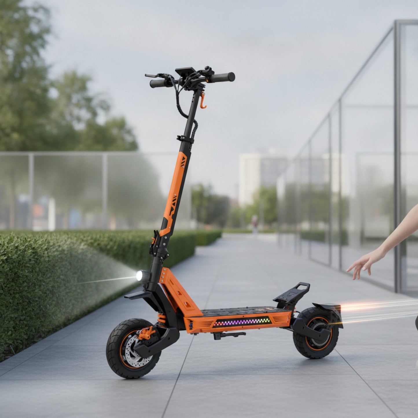 Trottinette Électrique TOFUN TF3 PRO - 1200W, 50 km/h, 40-50 km Autonomie, Pliable
