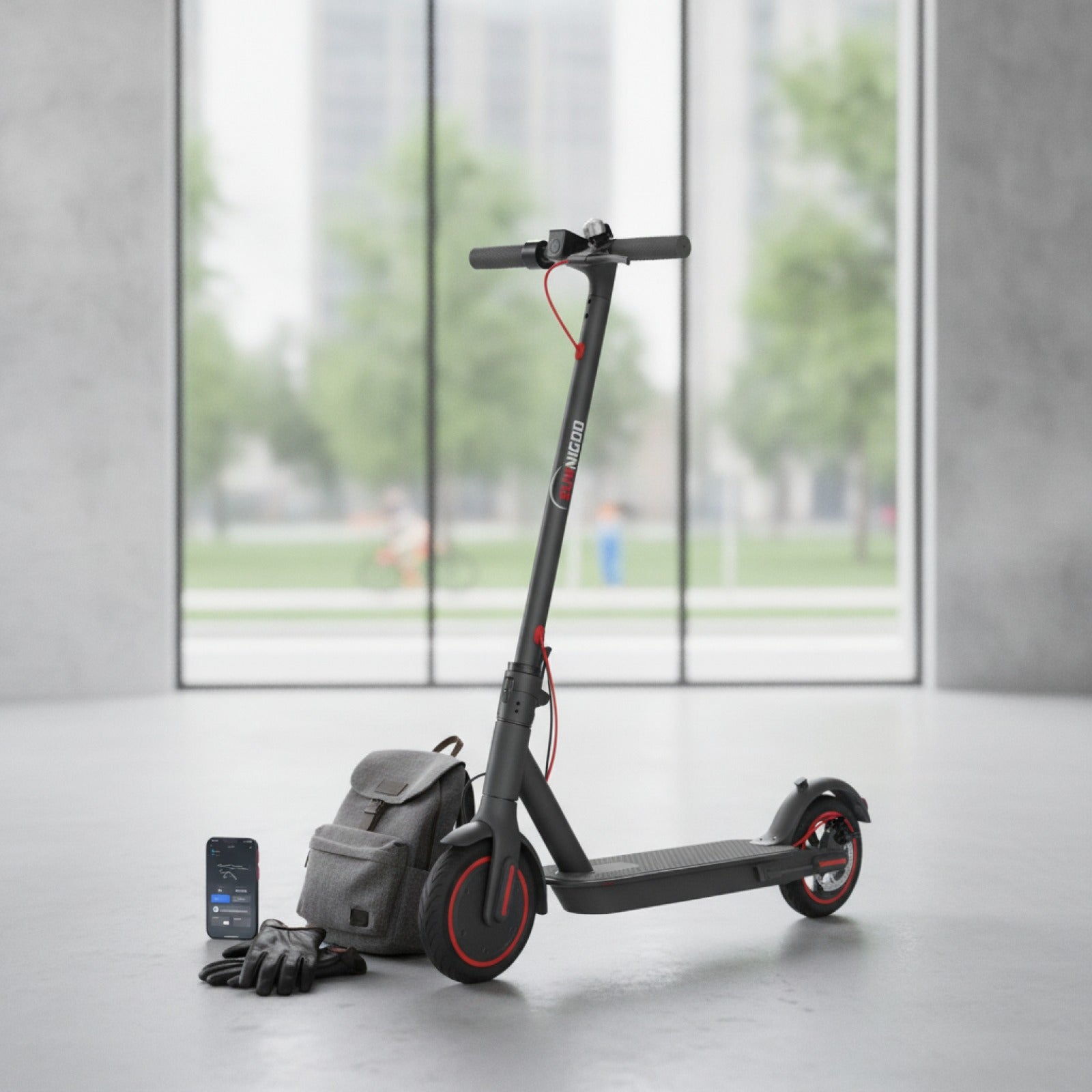 Trottinette Électrique Adulte SUNNIGOO 350W - Autonomie 30km, Vitesse 30km/h, Pliable