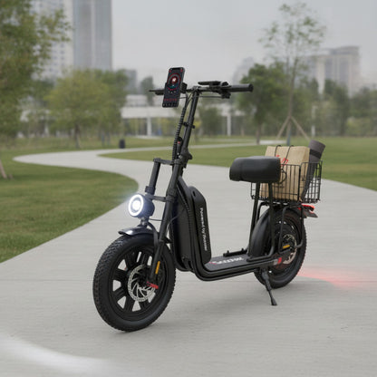 Trottinette Électrique iScooter F7 : 1000W, 45 km/h, 72 km Autonomie, Pneus 16" Tout-Terrain