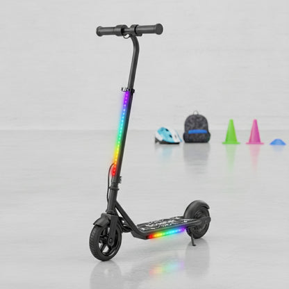 Trottinette Électrique K2Pro pour Enfants - 16 km/h, 6-9 km d'autonomie, 3 Vitesses, LED