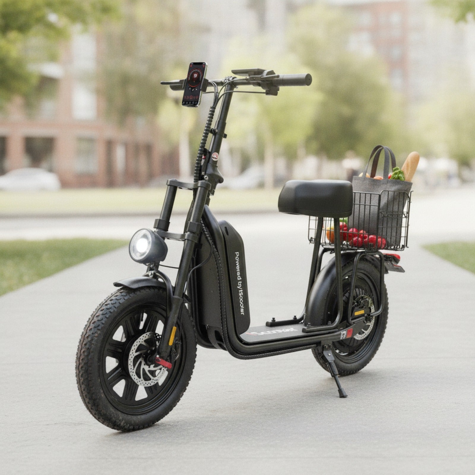 Trottinette Électrique iScooter F7 : 1000W, 45 km/h, 72 km Autonomie, Pneus 16" Tout-Terrain