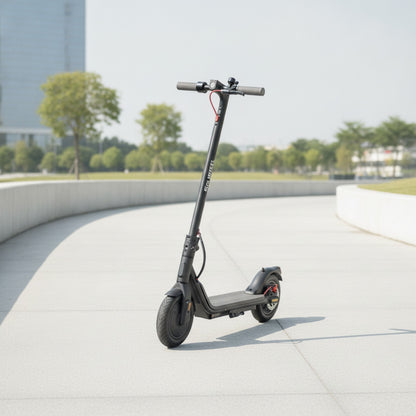 Trottinette Électrique 5TH WHEEL : 10" Pneus Pleins, 600W, 25 km/h, 30 km Autonomie, Clignotants