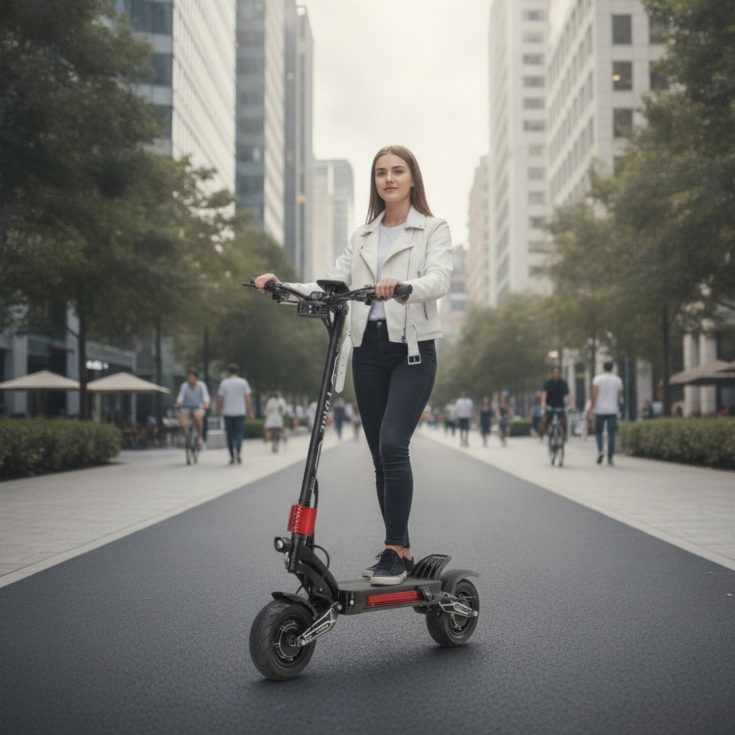 YUME Raptor : Scooter Électrique 6000W, 80 km/h, Autonomie 96 km, Pneus 11 pouces