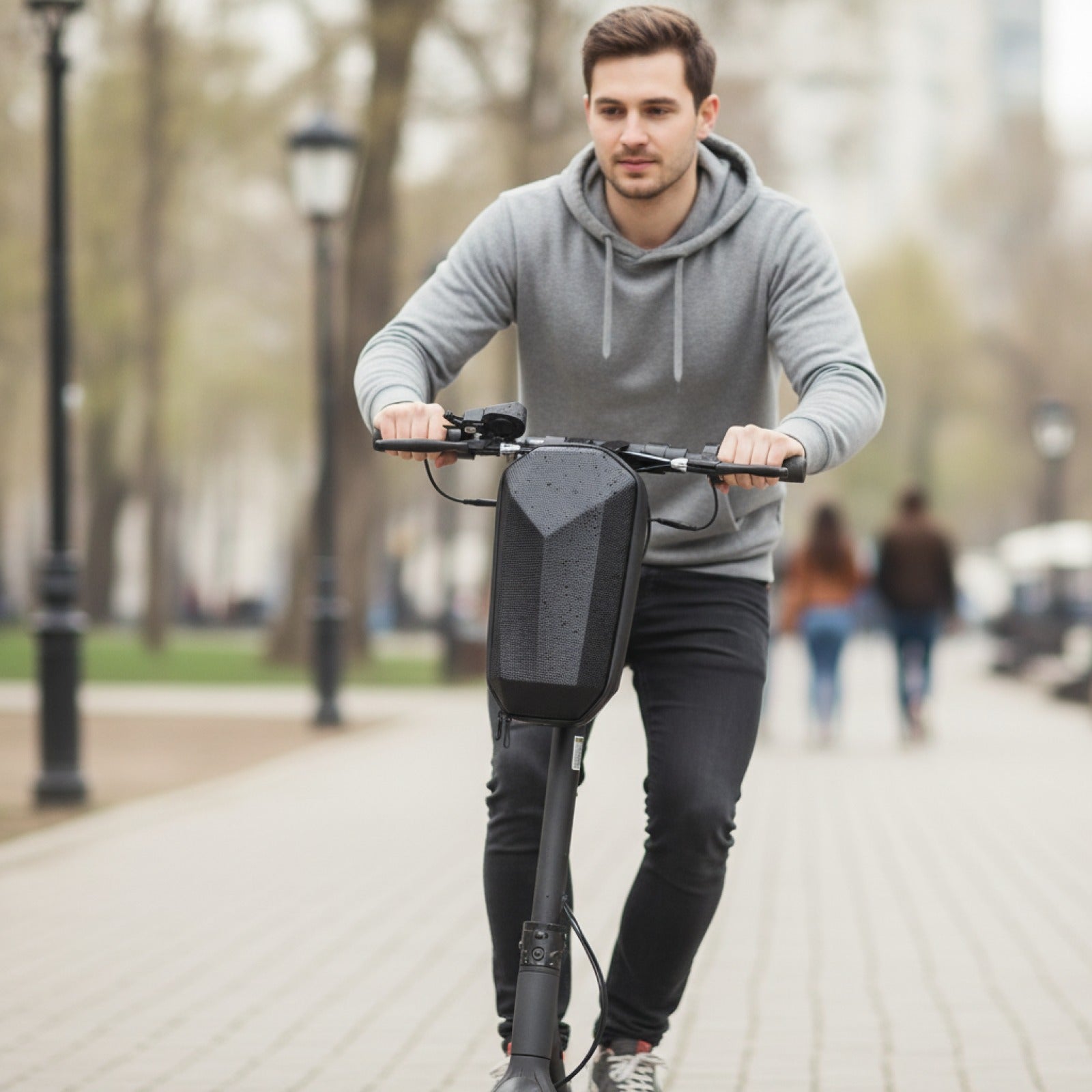 Sac Avant Universel 3L pour Trottinette Électrique - Fixation Rapide & Résistant à l'Eau