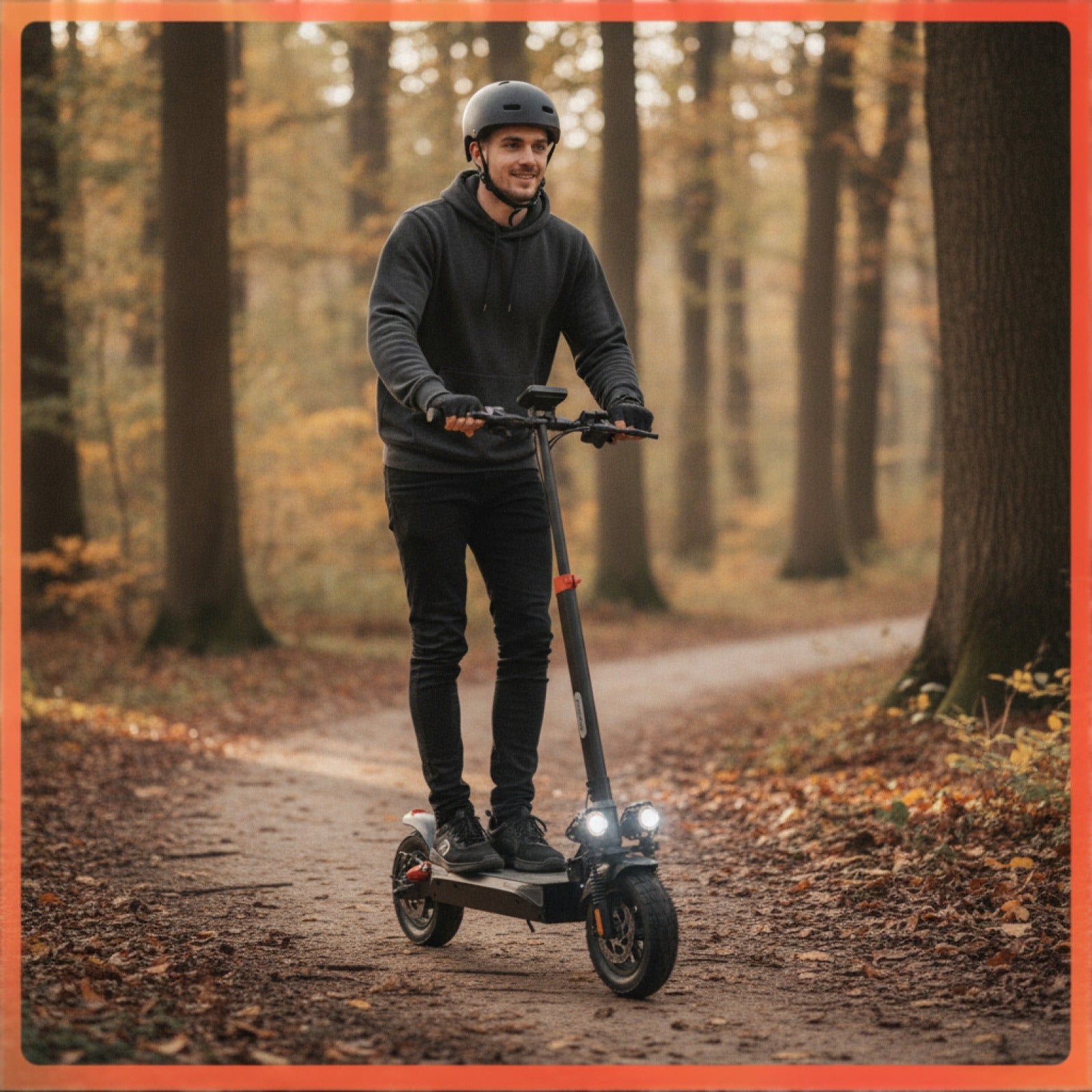 Trottinette Électrique Tout Terrain iScooter iX4 - 1000W, 48V, 45 km/h, Autonomie 45km