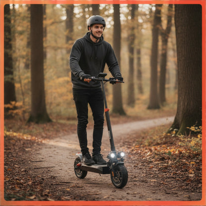 Trottinette Électrique Tout Terrain iScooter iX4 - 1000W, 48V, 45 km/h, Autonomie 45km