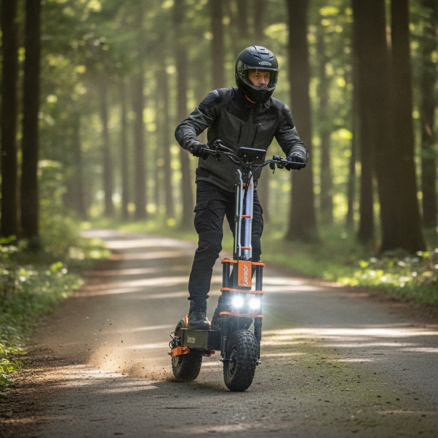 Trottinette Électrique Tout-Terrain EU X8 - Double Moteur 8000W, Grande Autonomie 120km