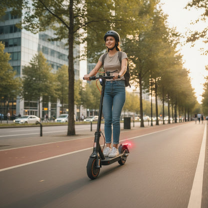 Trottinette Électrique Martes T3 - Moteur 350W, Autonomie 45KM, App Smart, Freinage Double