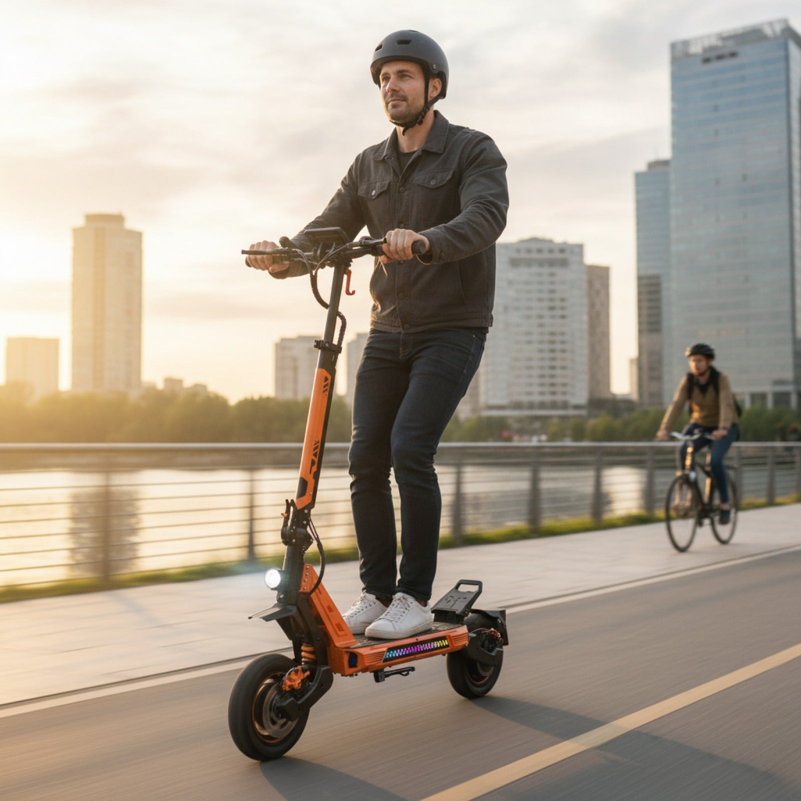 Trottinette Électrique TOFUN TF3 PRO - 1200W, 50 km/h, 40-50 km Autonomie, Pliable