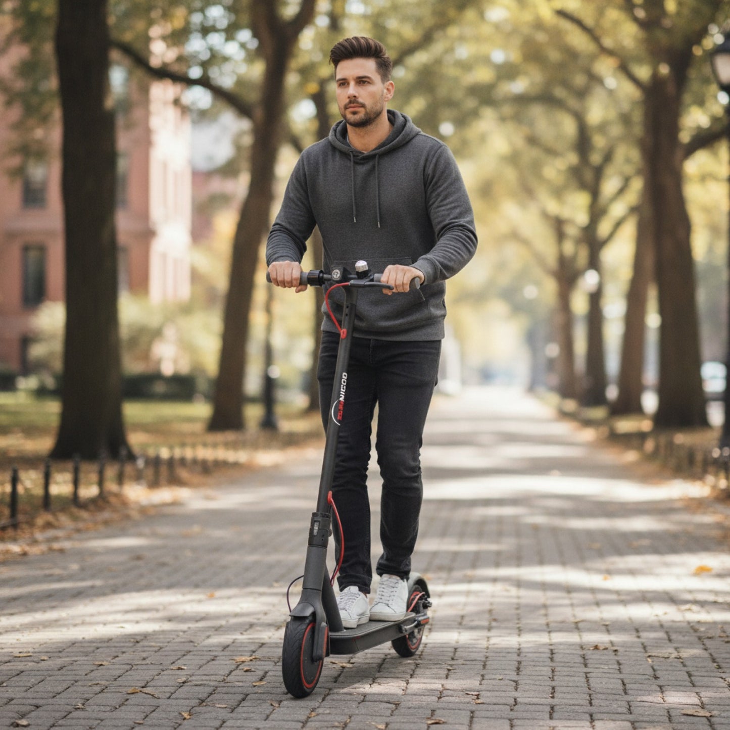 Trottinette Électrique Adulte SUNNIGOO 350W - Autonomie 30km, Vitesse 30km/h, Pliable