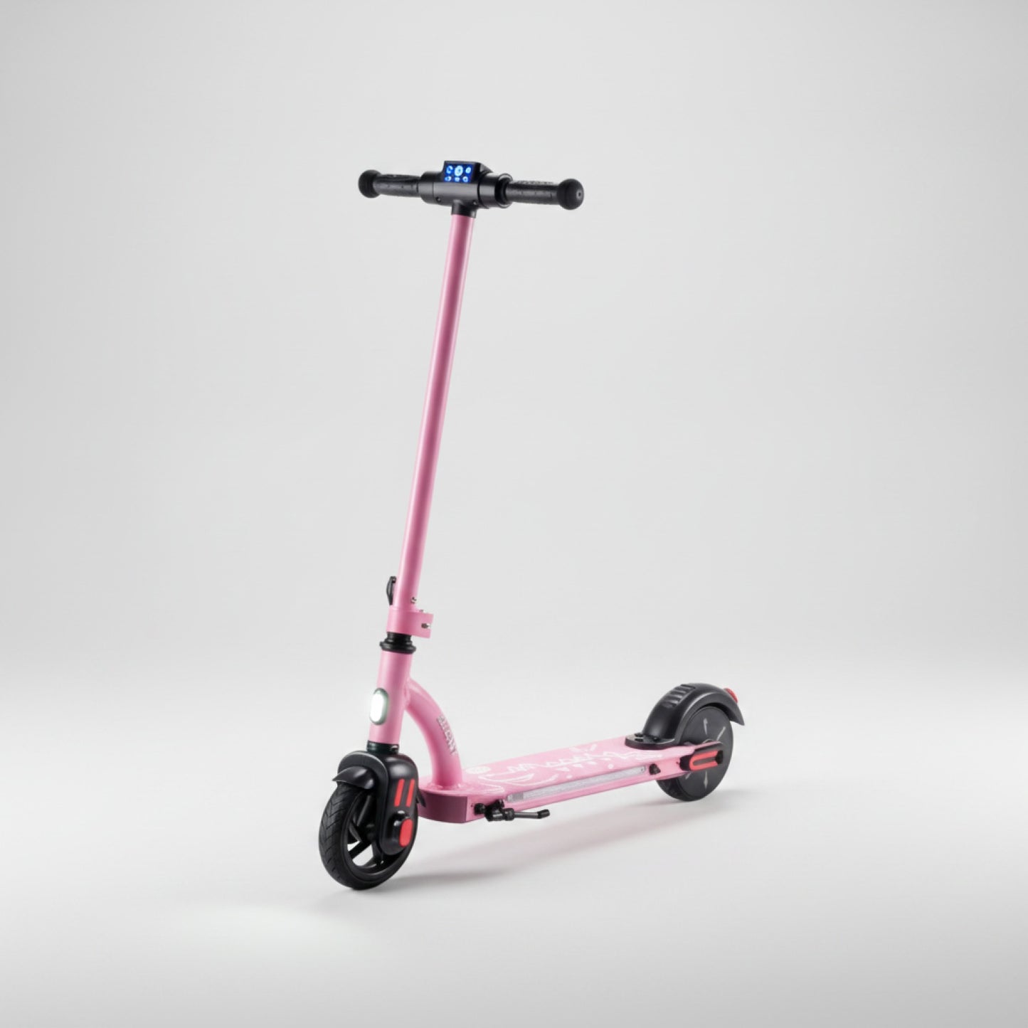 Trottinette Électrique Rose pour Enfants - 6.5 Pouces, Écran LED & Bluetooth